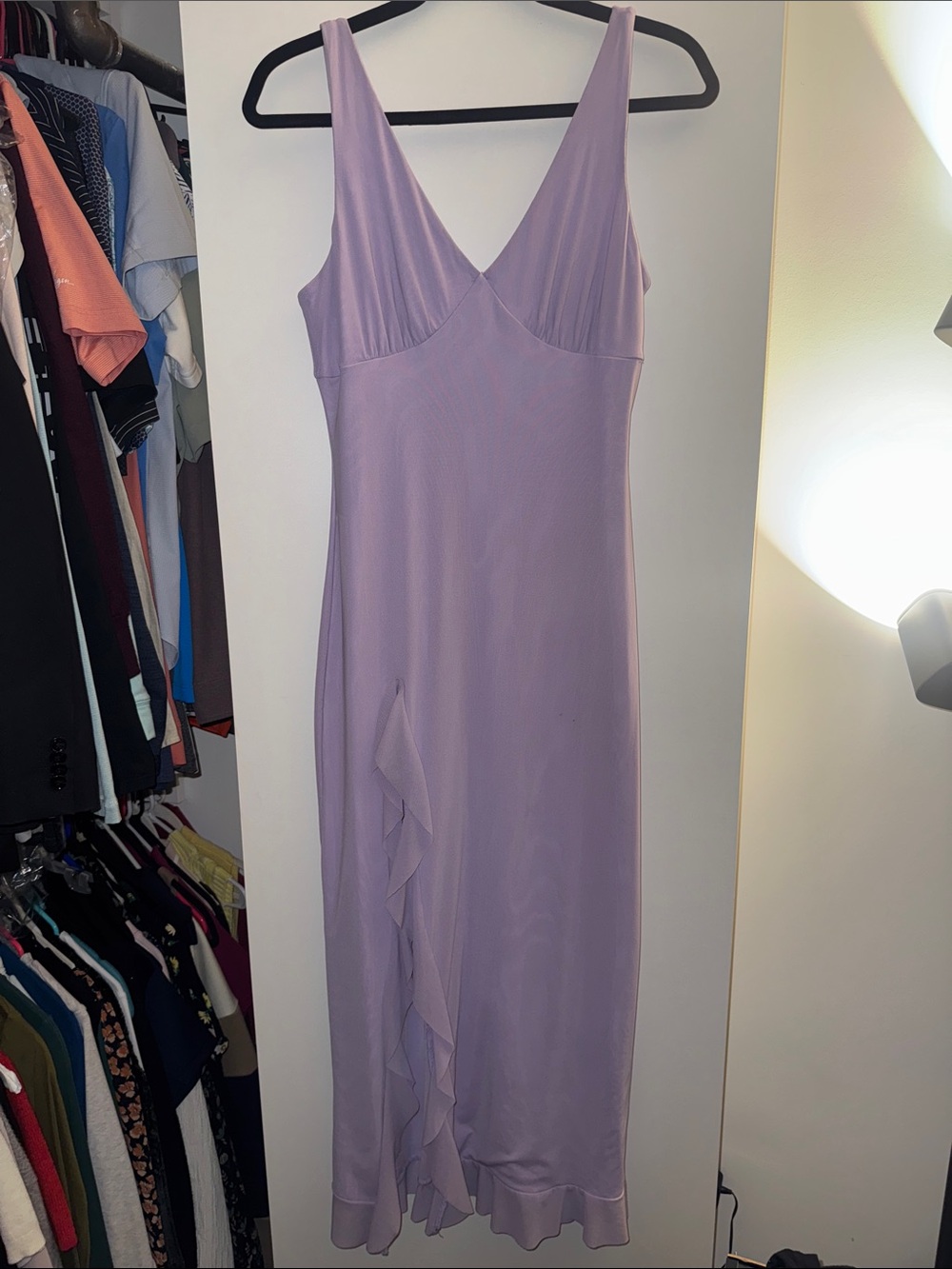 Violet formal dress
